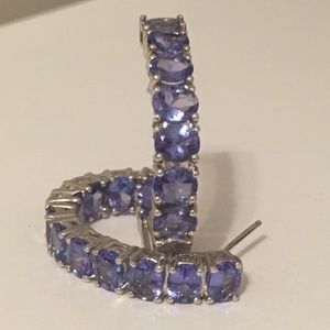 Tanzanite earrings